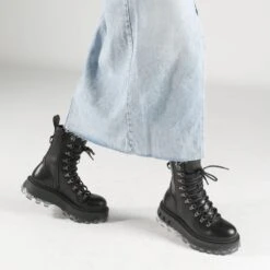 Buffalo Mono Lace Up Hike Mid Warm -Buffalo Verkäufe 2228253 P2